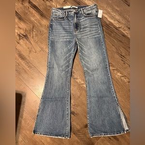 Willow Root - Buckle Flare Jeans